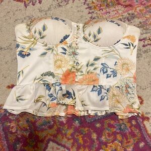 Super down corset top!